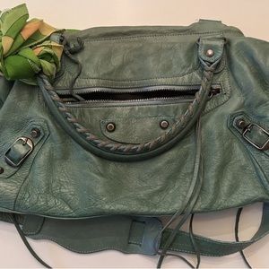 Balenciaga 2004 Seafoam Twiggy